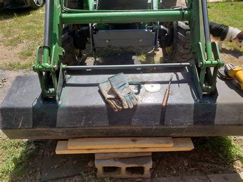 convert john deere loader to skid steer adapter|jd 148 loader quick attachment.